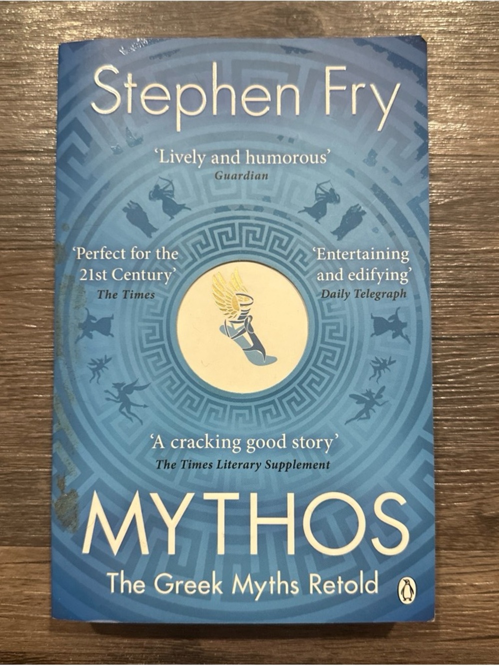Original Penguin Blue Paperback Book Back Cover